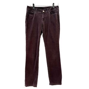 Ann Taylor Taupe Brown/Grey Cotton Pants Modern Fit Size 6